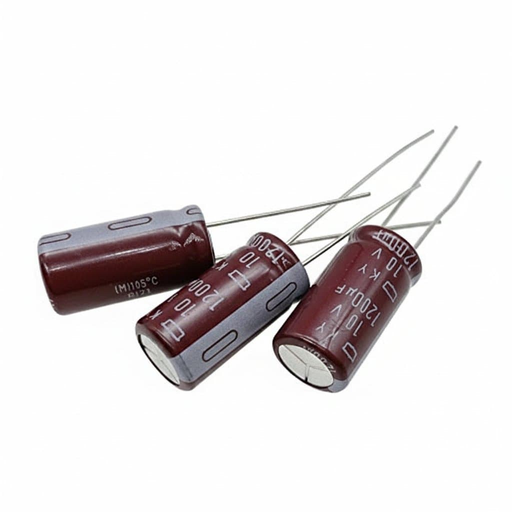 High-Performance 10V 1200uF Capacitor | 10x20mm Aluminum Electrolytic | For Monitor & TV Repair