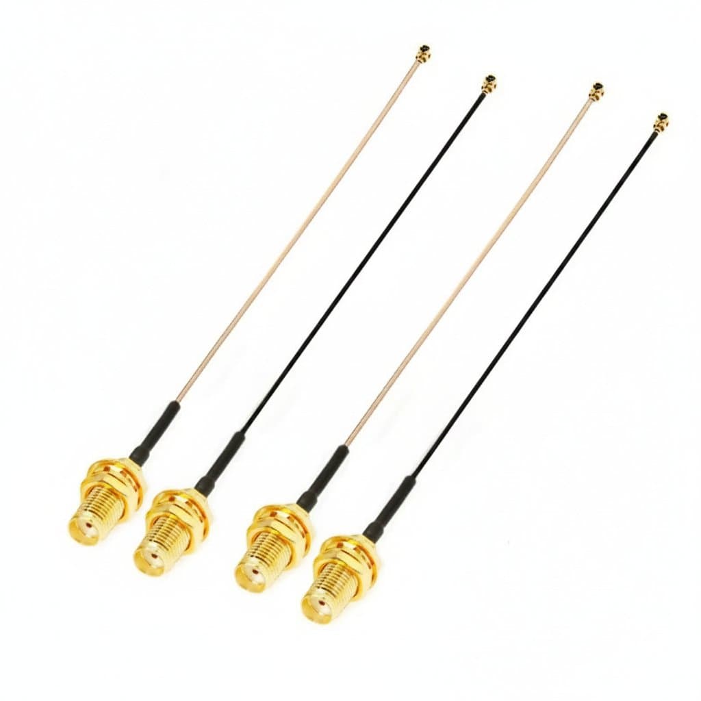SMA to IPX-1 Pigtail Jumper RP SMA Female to U.fl IPX RG178 1.13 Cable Sockets Jack Connectors Adapter for Wifi Router GPS AP - Image 1