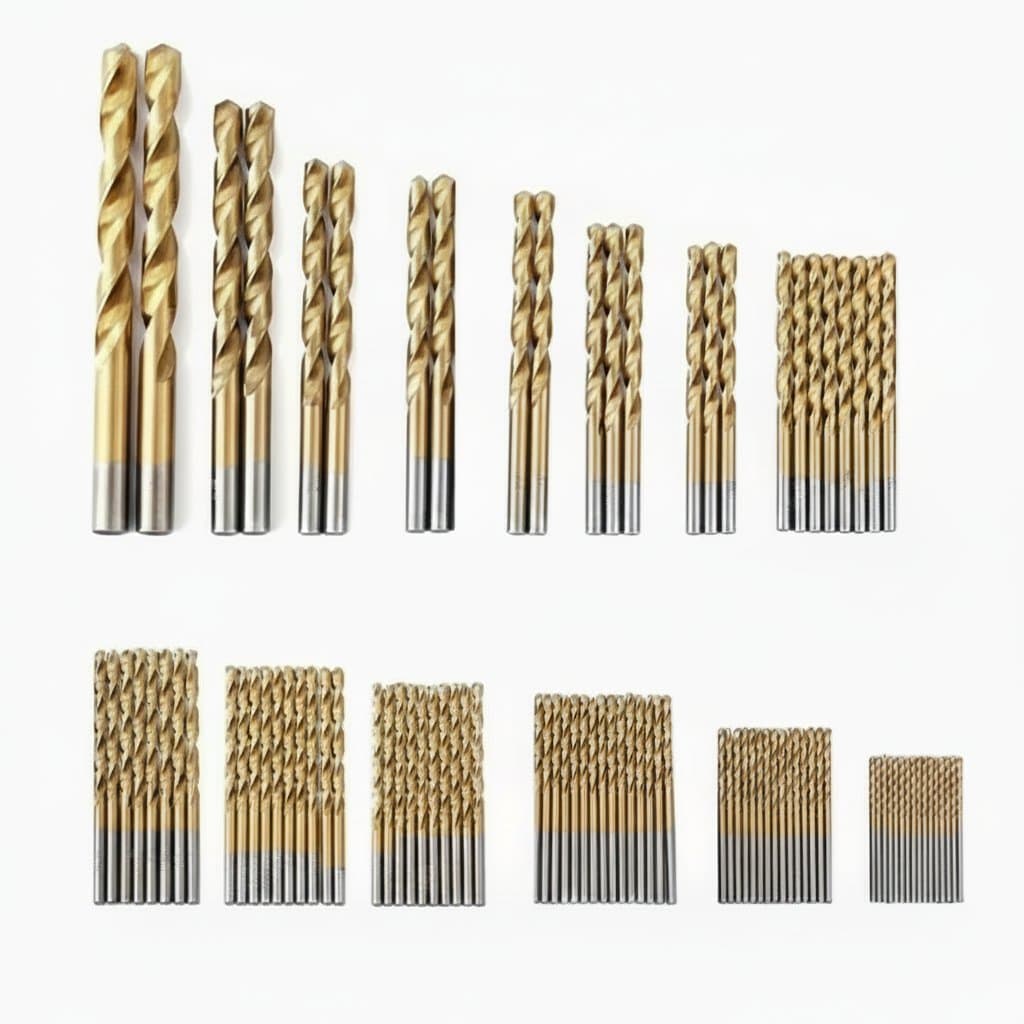 99Pcs HSS Drill Bit Set | Professional Metric Sizes 1.5-10mm | For Hard Metals & Woodworking