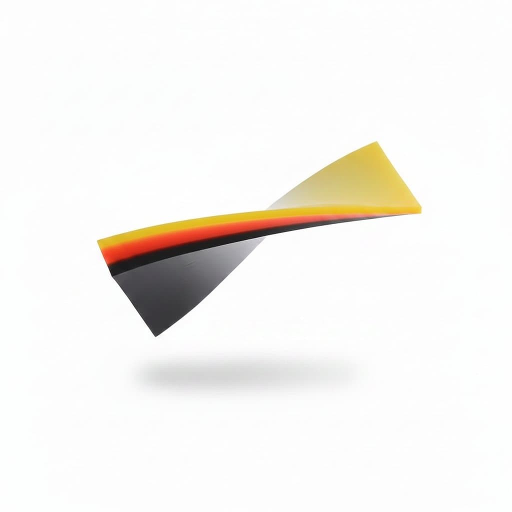 Soft Rubber Window Squeegee | PPF Car Vinyl Wrap Tool | Glass Cleaning - Image 1