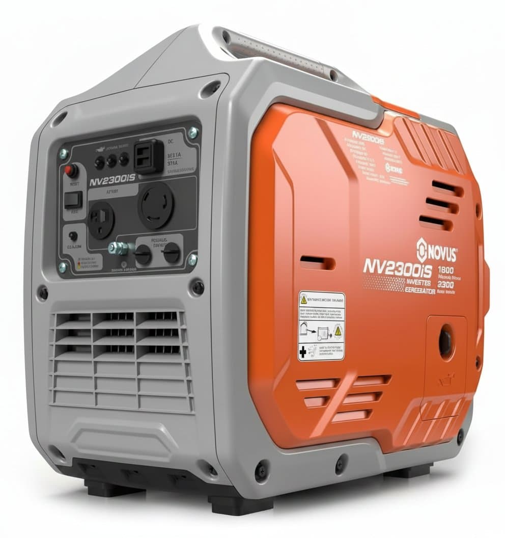 Champion 2300-Watt inverter generator, a portable and super quiet gas generator with CO Protect technology for camping and home backup.