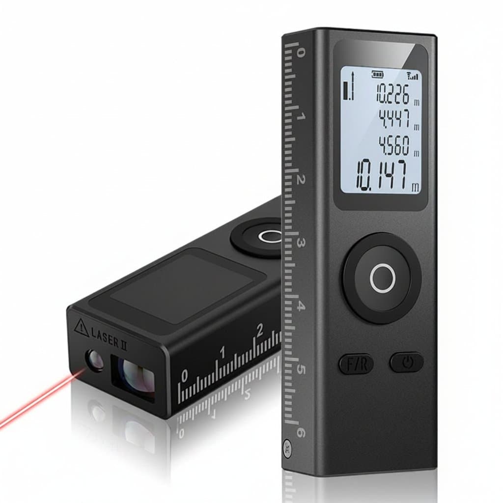 Laser Distance Meter | USB Rechargeable Rangefinder | 30m Measurement - Professional Grade Tool
