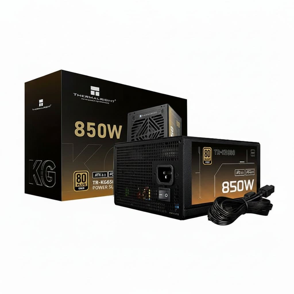 Thermalright TR-KG850 Black Gold medal fully modular power s - Premium Electronics & Components > Power Supplies with professional quality and features