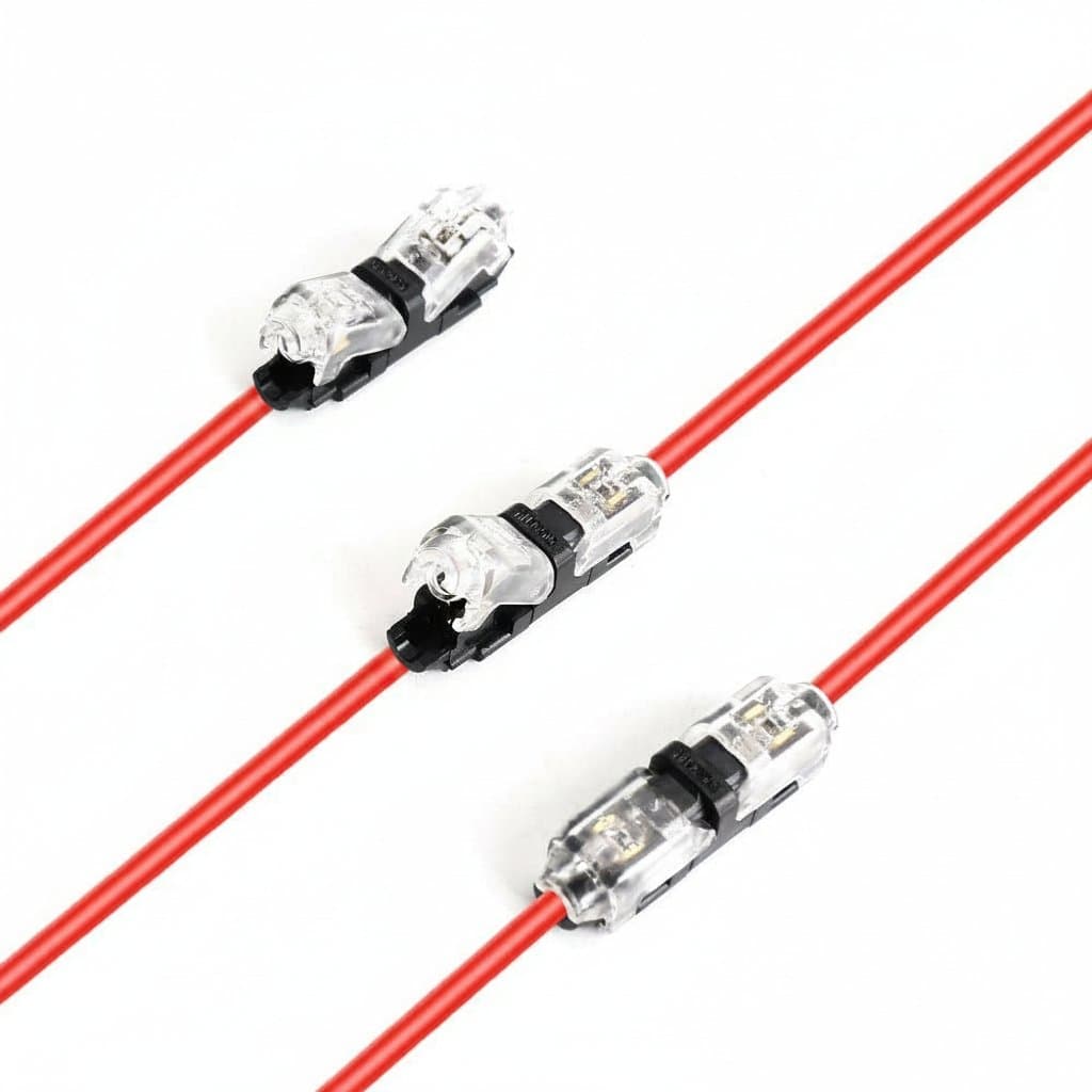 Low Voltage Wire Connectors | Solid-Core Splice | Secure I-Type Tap Connectors - Image 1