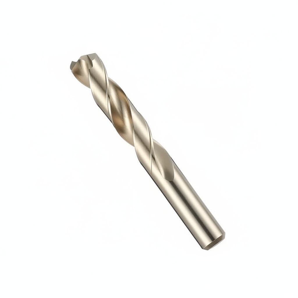 LIYU HSS-PM cobalt drill bit made with powder metallurgy for drilling superalloys, metal, steel, and stainless steel.