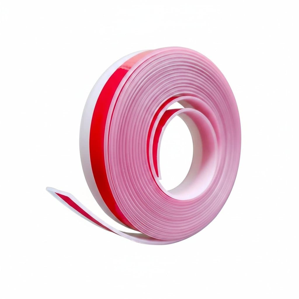 Self-adhesive replacement strip compatible with Festool track saws, an anti-splinter edge protector guard for clean cuts.
