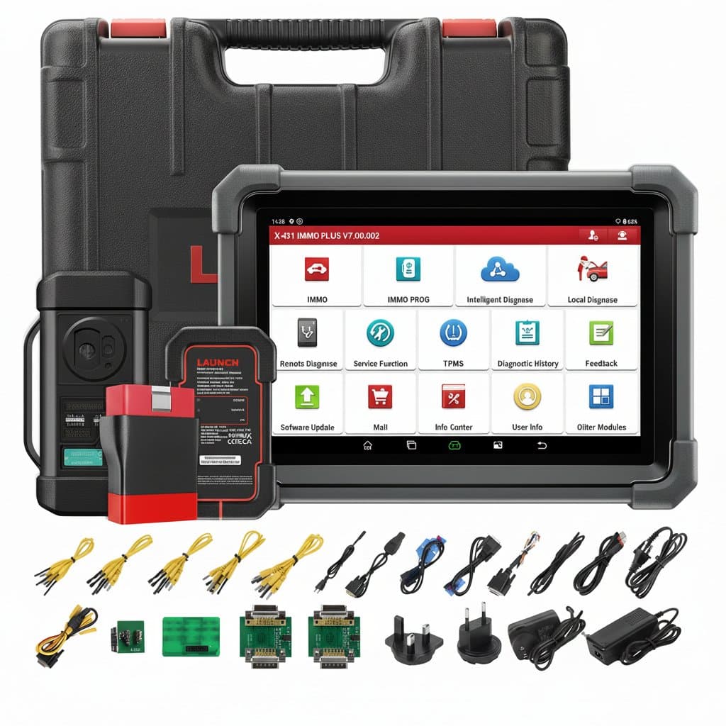 Automotive Diagnostic Tool | Key Programming & Anti-Theft System Reset | CAN FD Support