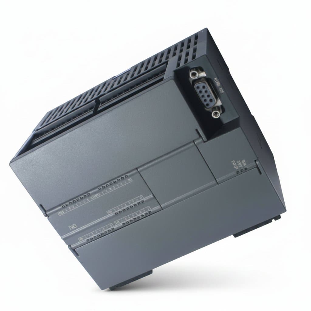 Siemens SIMATIC S7-200 SMART CR20s compact CPU module, model 6ES7288-1CR20-0AA1, with AC power, DC inputs, and relay outputs for industrial automation.