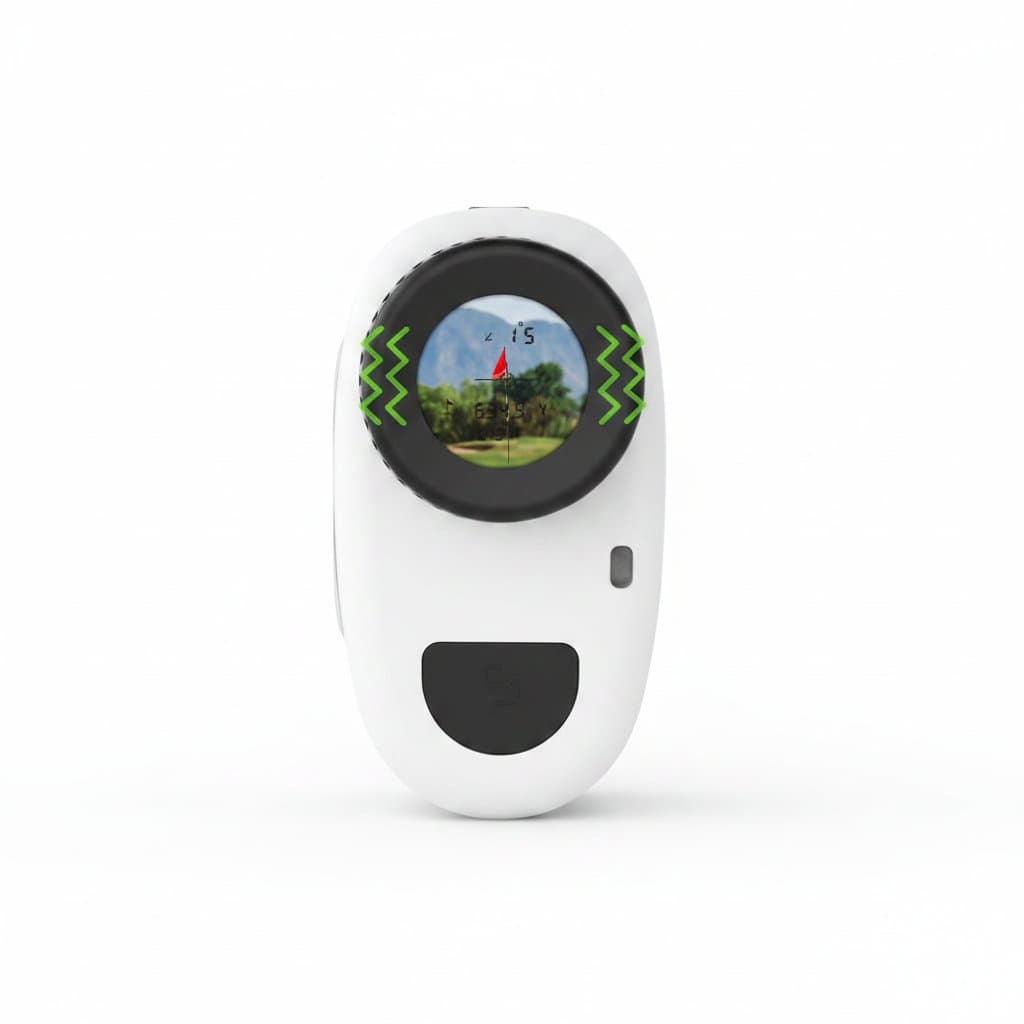 Laser Rangefinder | Slope Compensation & Flag Lock | 650-1090 Yard Distance - Professional Grade Tool