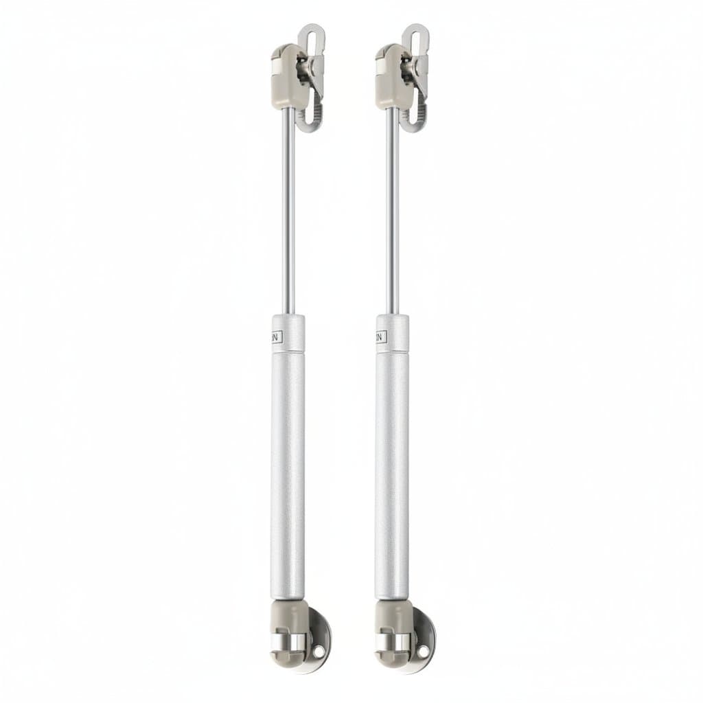 Strut Cabinet Door Lift | 4pc Pneumatic Hinge Set | Soft-Close Support for Kitchen Cupboards
