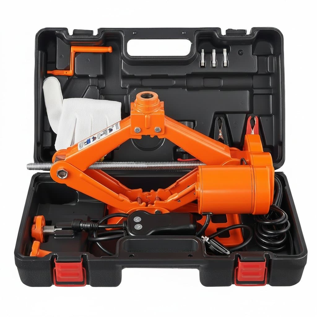 3 Ton Electric Scissor Car Jack for Changing Tyres, a standalone product.