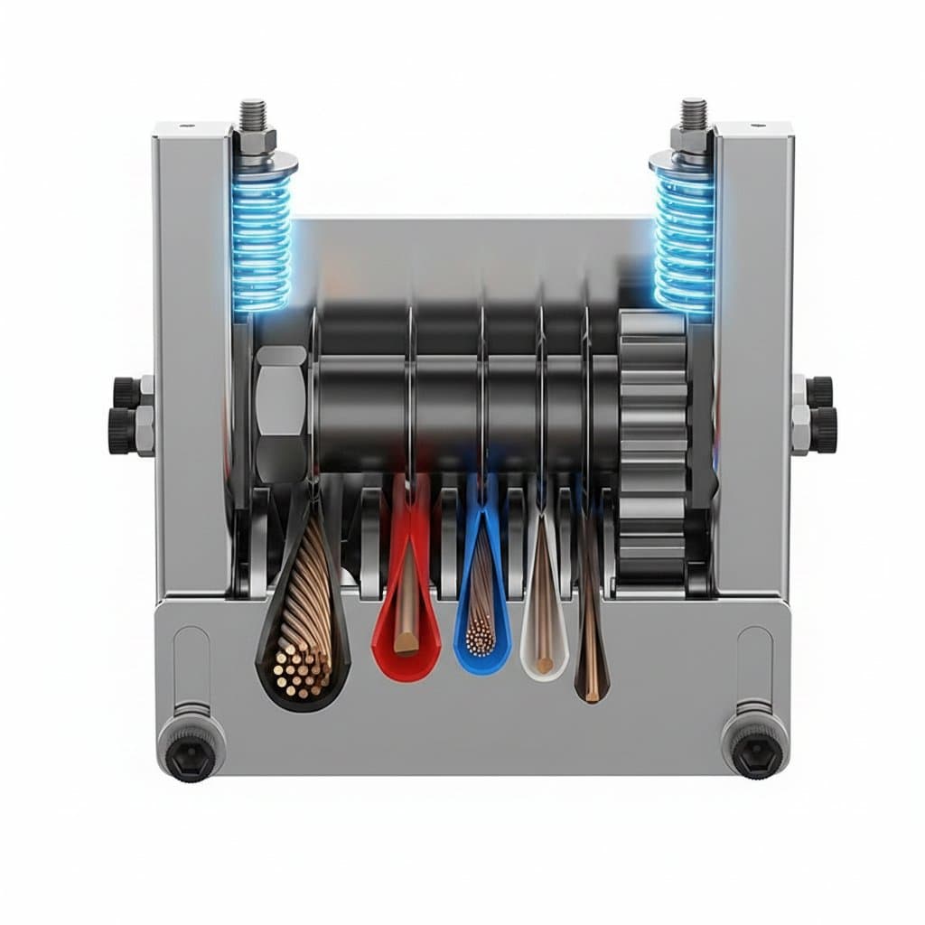 Wire Stripping Machine | 0.5-60mm² Capacity | Rust-Proof Blades for Copper Recycling - Image 1
