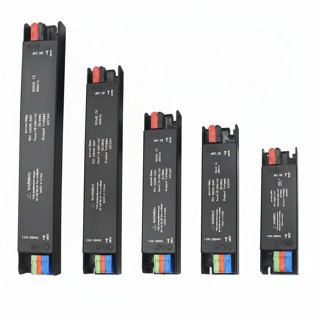 Ultra Thin Lighting Transformers 110V 220V to 12V 24V 60W 10 - Premium Electronics & Components > Power Supplies with professional quality and features