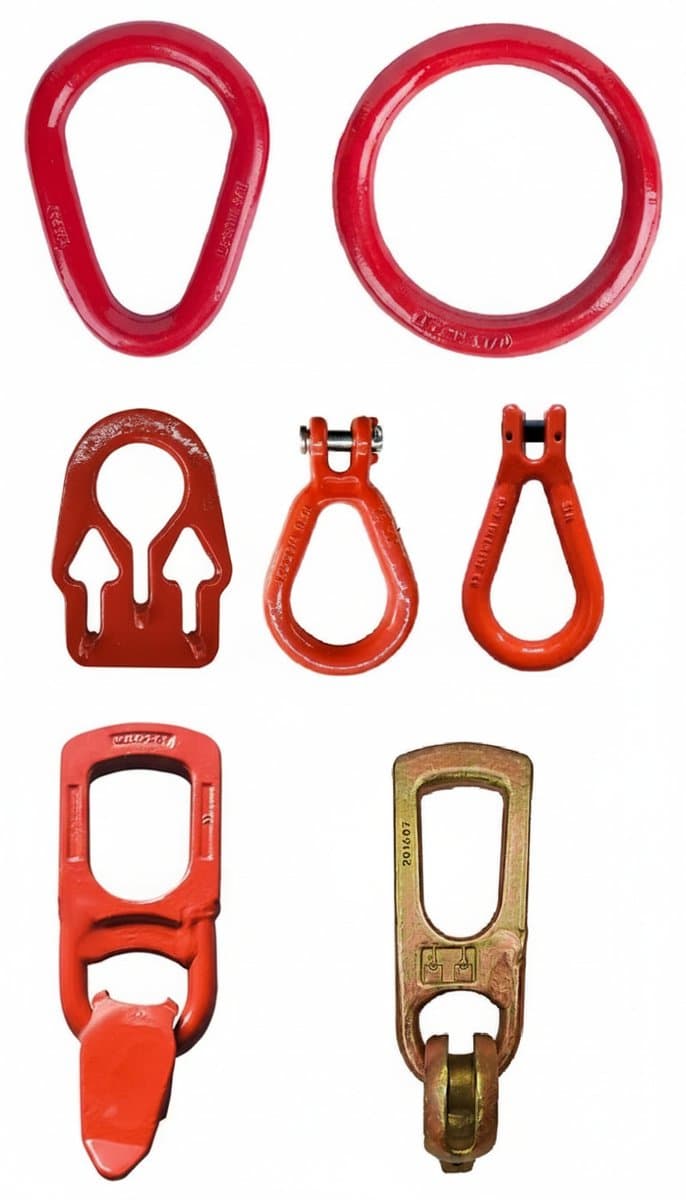 Heavy-Duty Forged Lifting Ring | 1.6T-5.6T Capacity | U-Type Clevis for Concrete & Precast Rigging