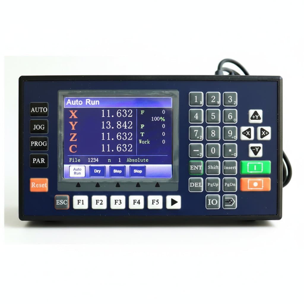 Servo Stepper Motor Offline Motion Controller Programmable 1/2/3/4 Axis 150KHZ CNC Controller RS485 TC55V USB Engraving Router
