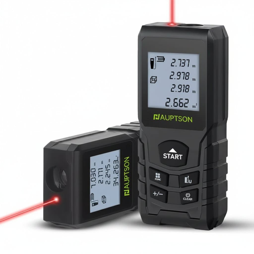 Laser Distance Meter | 70m/100m Range | Building & Construction Measurement - Professional Grade Tool