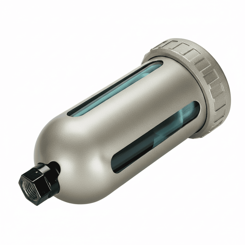 AD402-04 Automatic Pneumatic Drain Valve for air compressors, an oil water separator filter that removes moisture from air tanks.