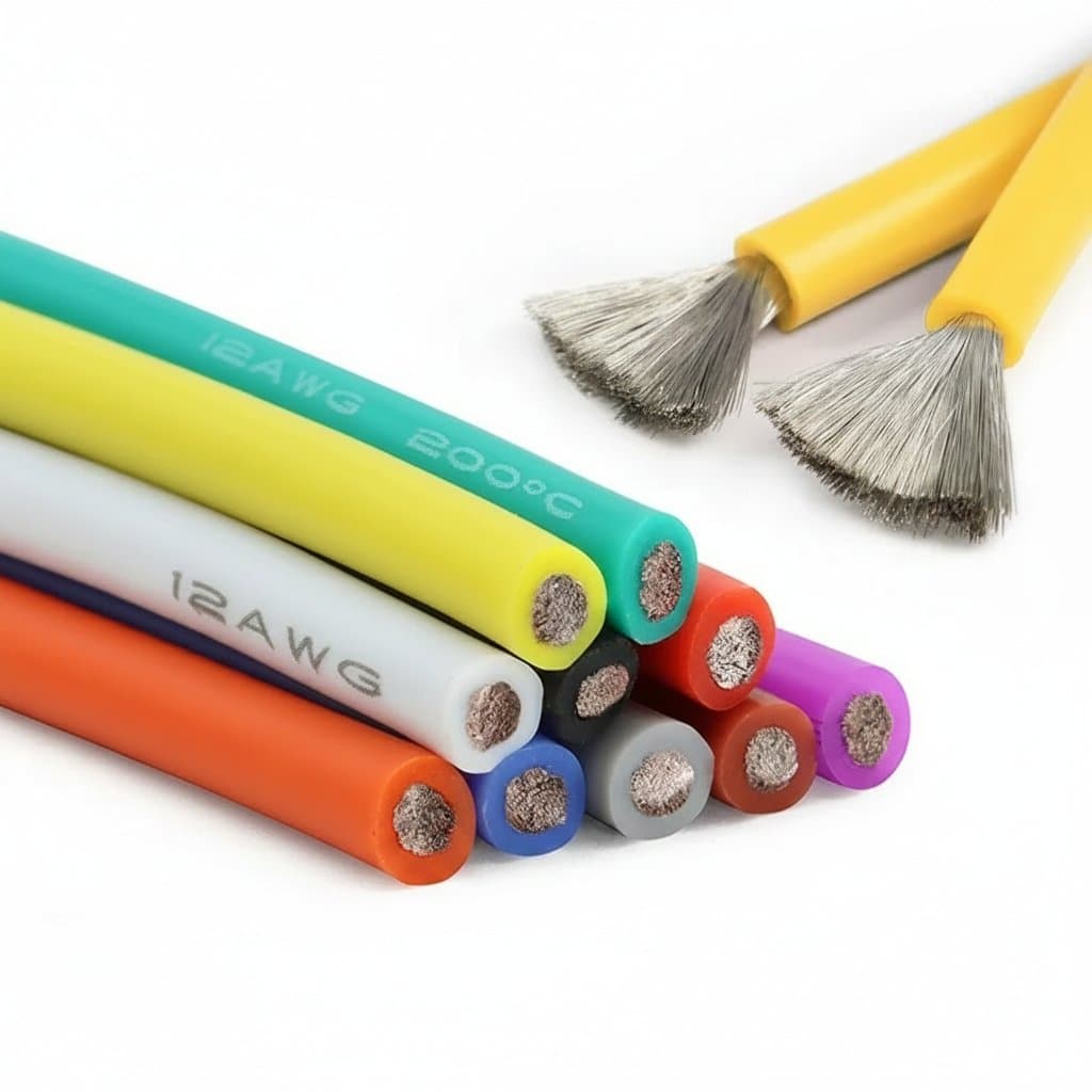 High-Temperature Silicone Wire | Flexible & Heat-Resistant | 10-30 AWG Copper Cable