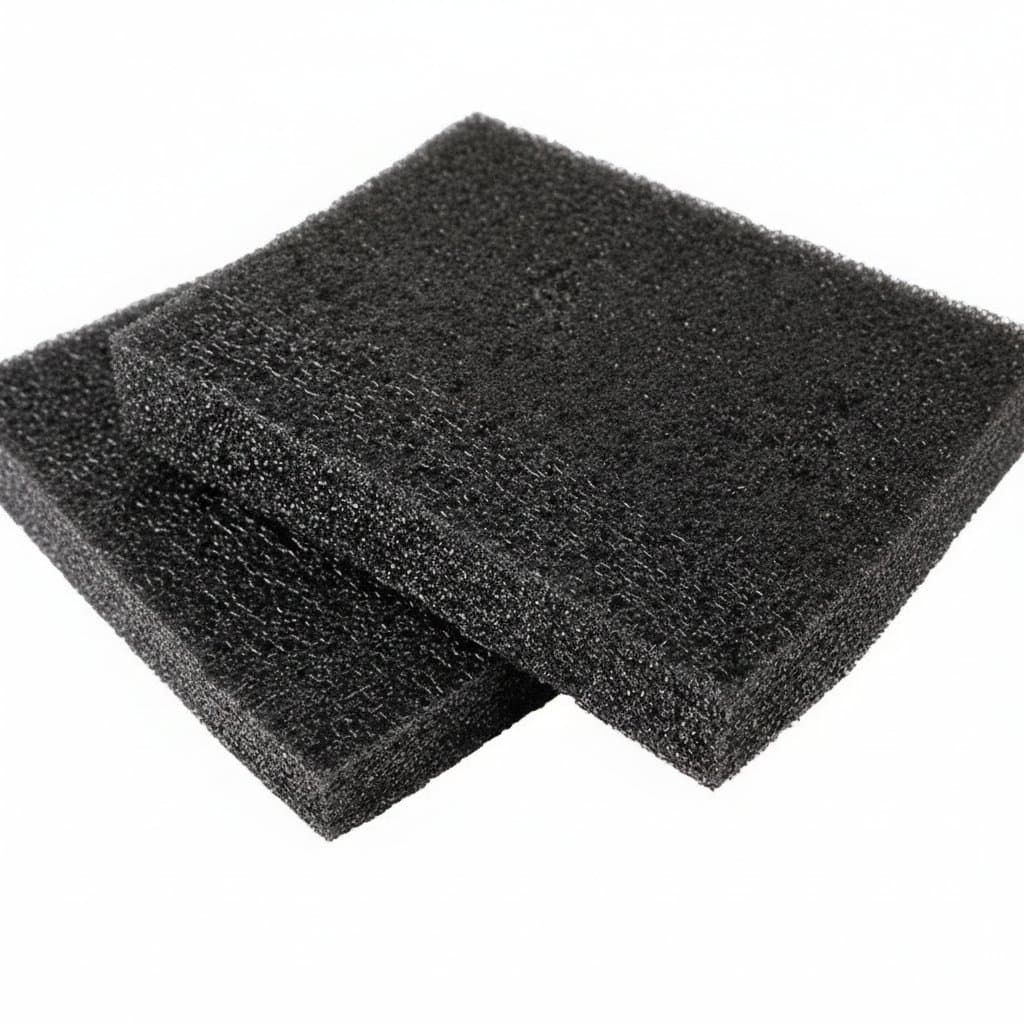 Black EPE Foam Padding with feature text overlays.