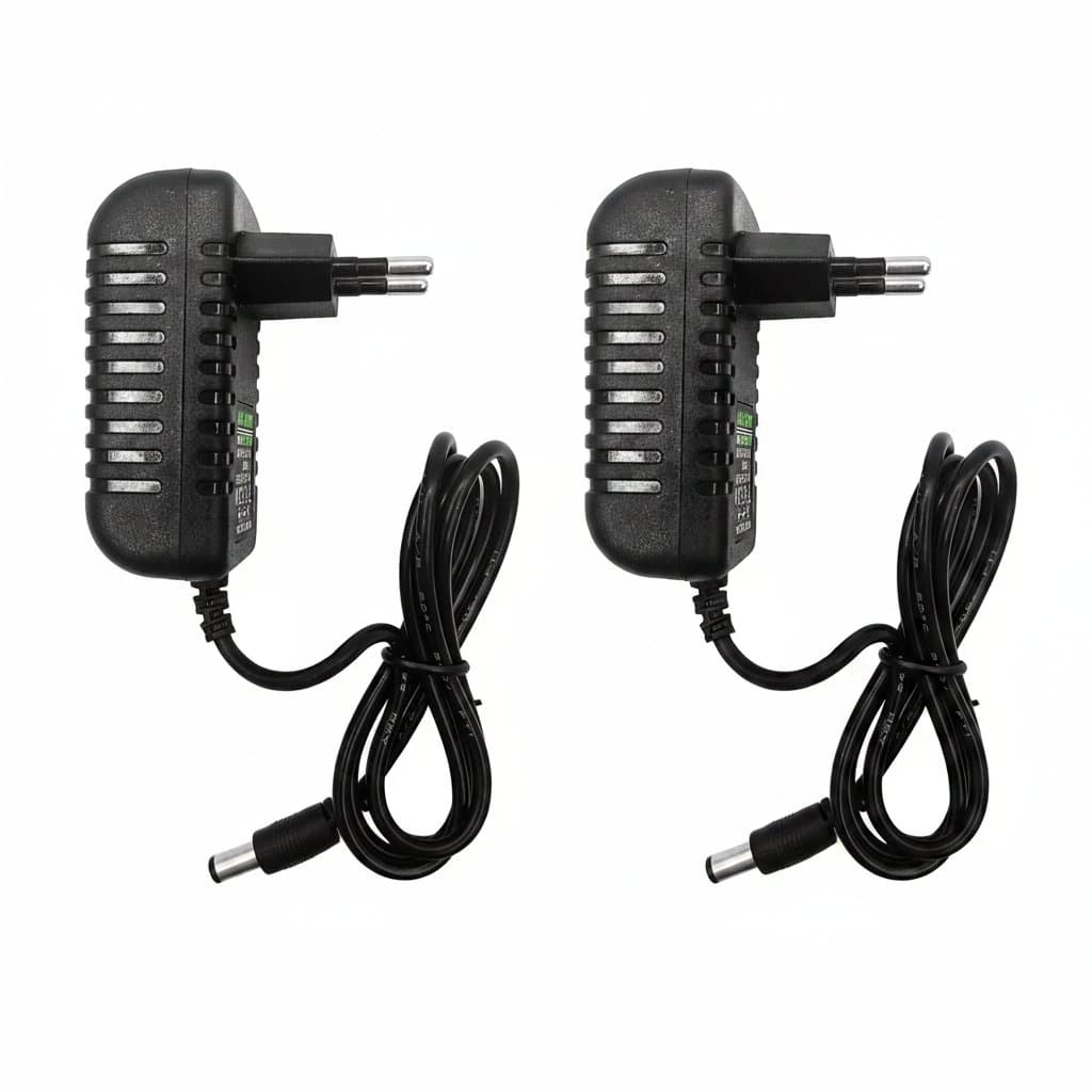 12V 2A Power Adapter | AC 100-240V Input | For Camera, DVR, Router & LED Strips