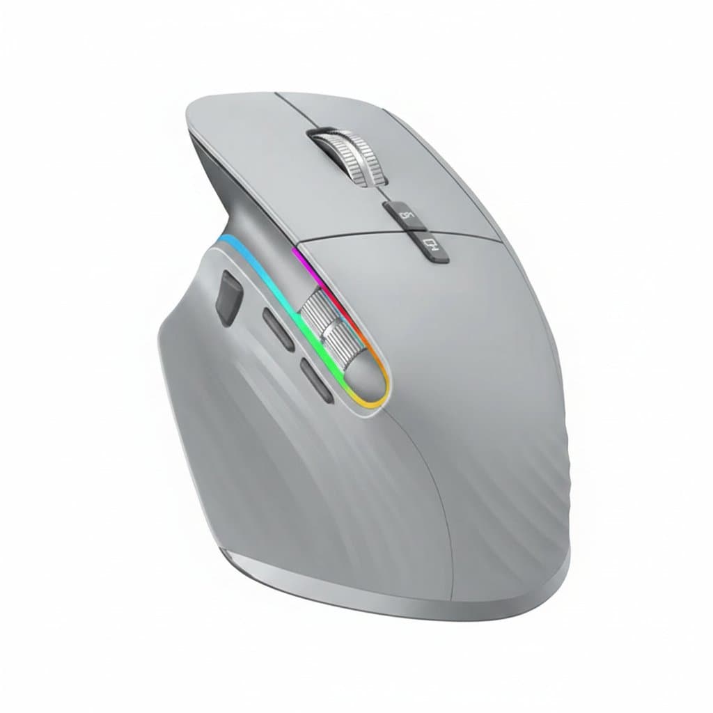 Wireless Mouse | Multi-Device Bluetooth 5.0 & 2.4GHz | Portable Optical Design - Image 1