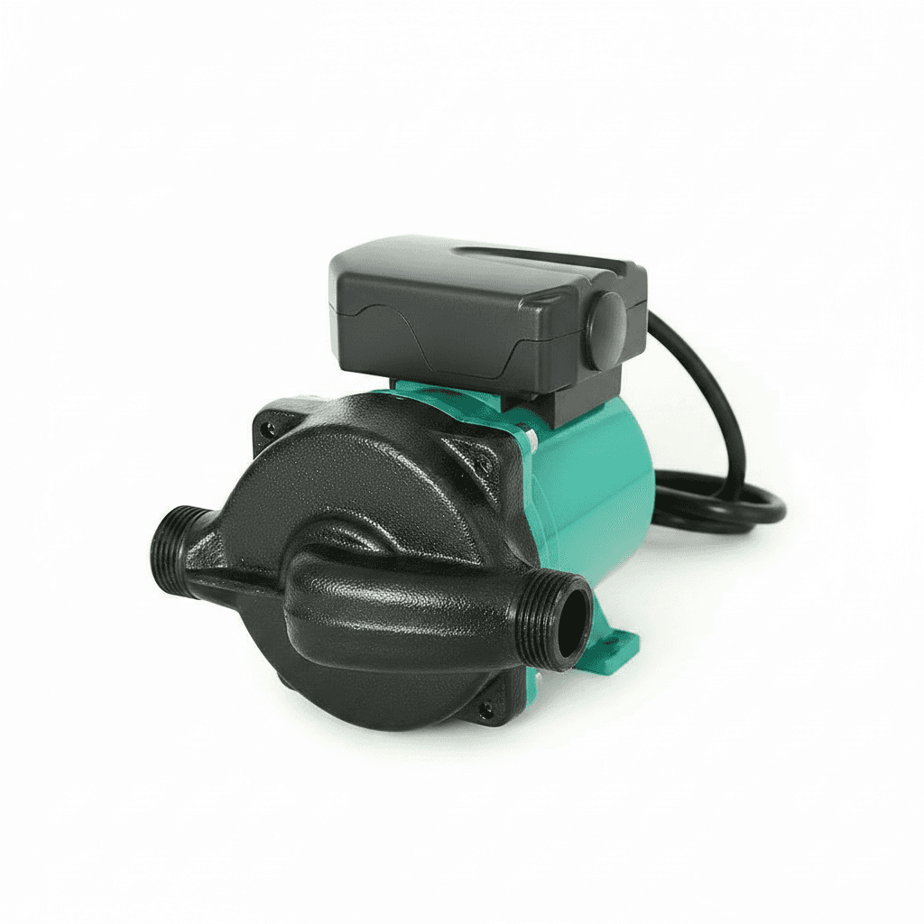 Ultra-quiet 220V Hot Water Circulation Pump | 100W Booster for Central Heating & Boiler Systems