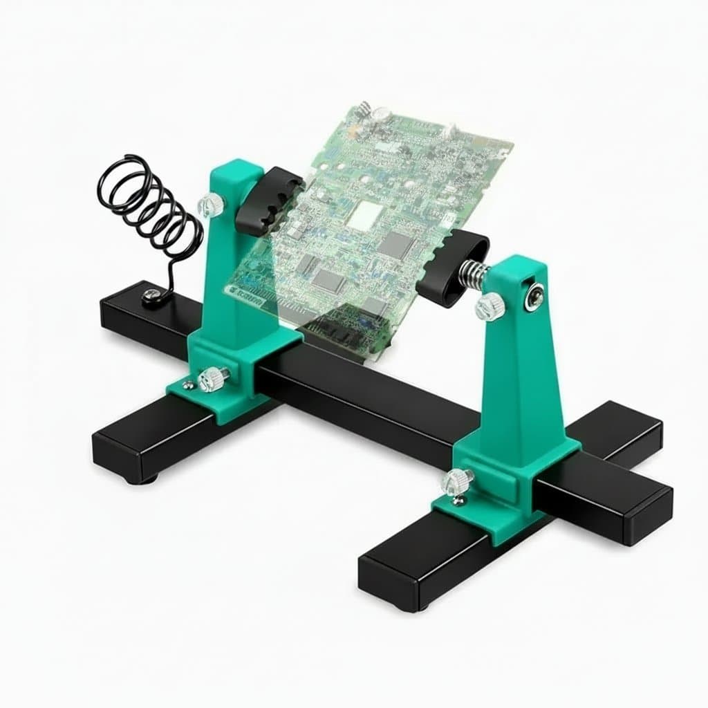 PCB Holder | 360 Degree Rotation | Soldering & Assembly Workstation - Professional Grade Tool