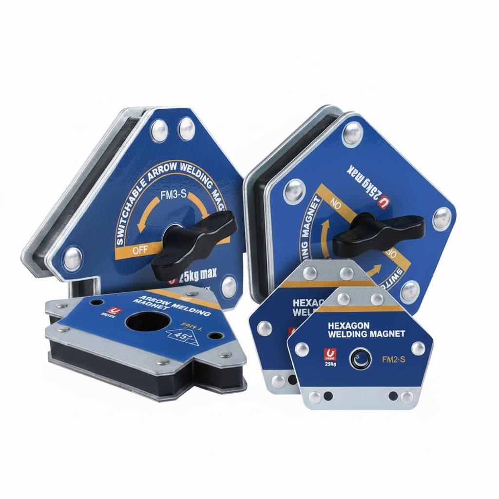 Magnetic Welding Holder | Arrow Shape Positioner | 12.5 kg, 25 kg, 50 kg, 75 kg - Professional Grade Tool