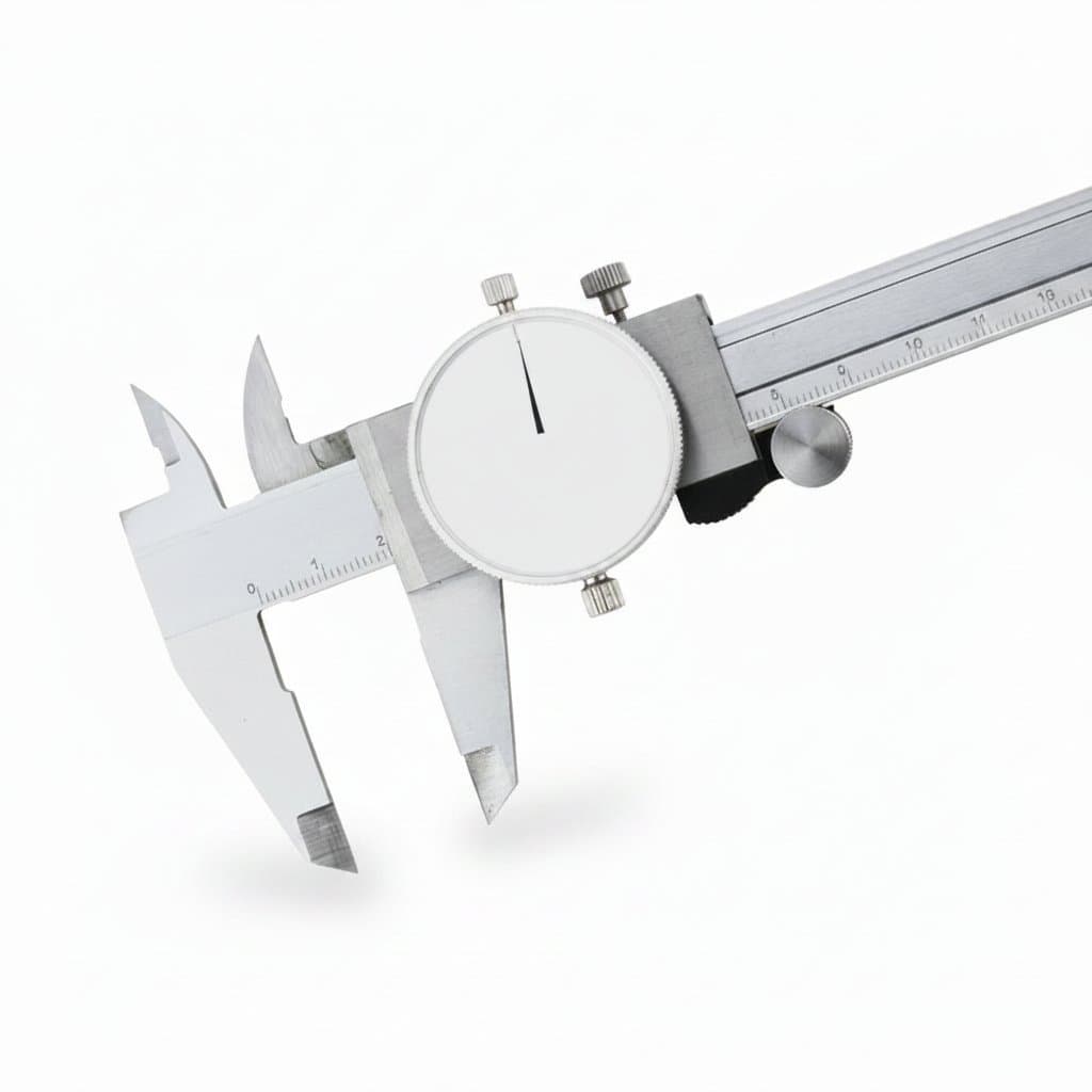 Vernier caliper, a precision measuring tool.