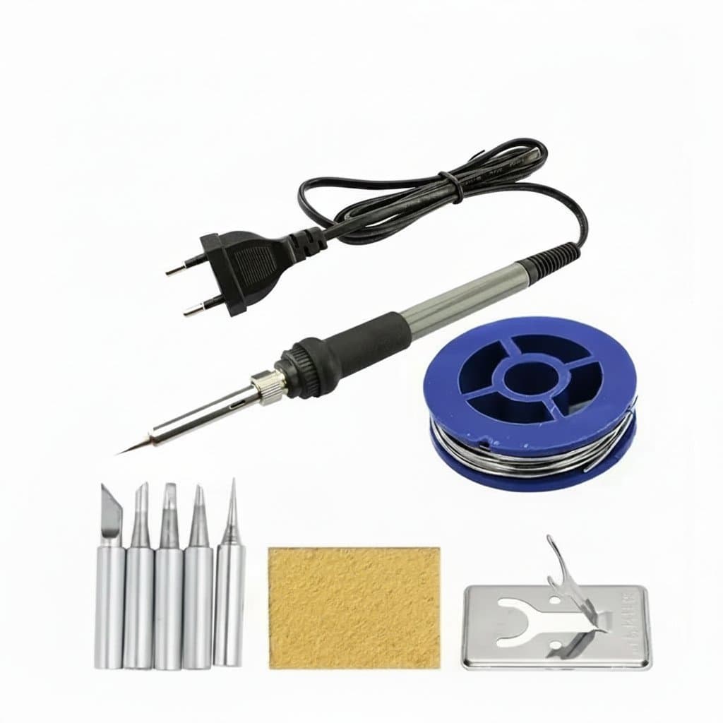 60W Adjustable Soldering Iron | Precision Temperature Control | 110V/220V Dual Voltage - Image 1