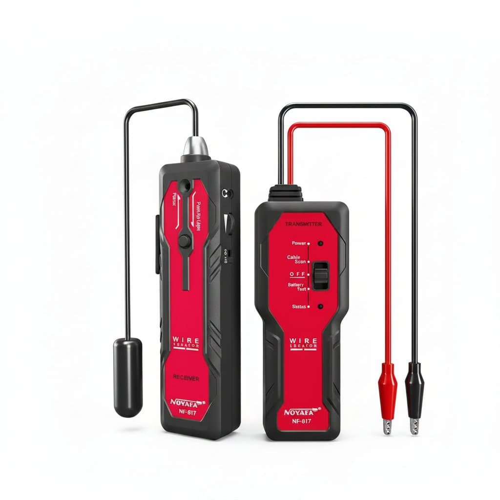 Underground Cable Locator | Visual Fault Wire Tracer | Anti-Interference Cable Tester