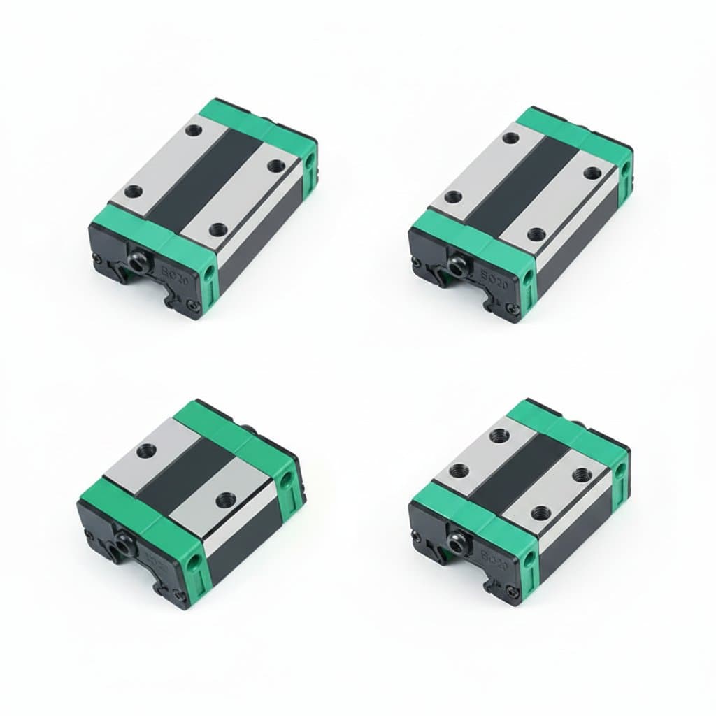 Linear Guide Rail System | 15/20/25/30mm Sizes | High-Load Slide Block for Industrial Automation
