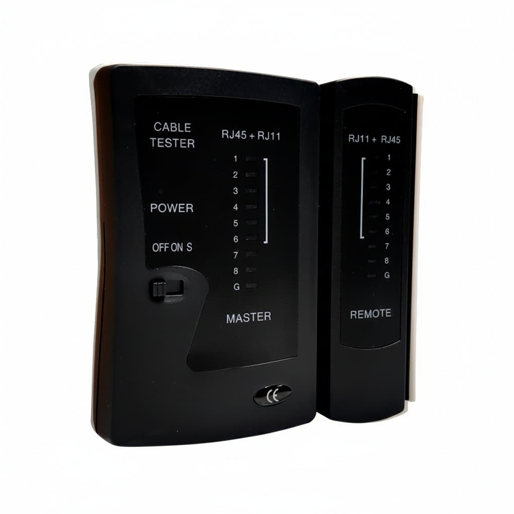 Network Cable Tester | RJ45 RJ11 Connectivity | UTP STP Shielded Cable Tool