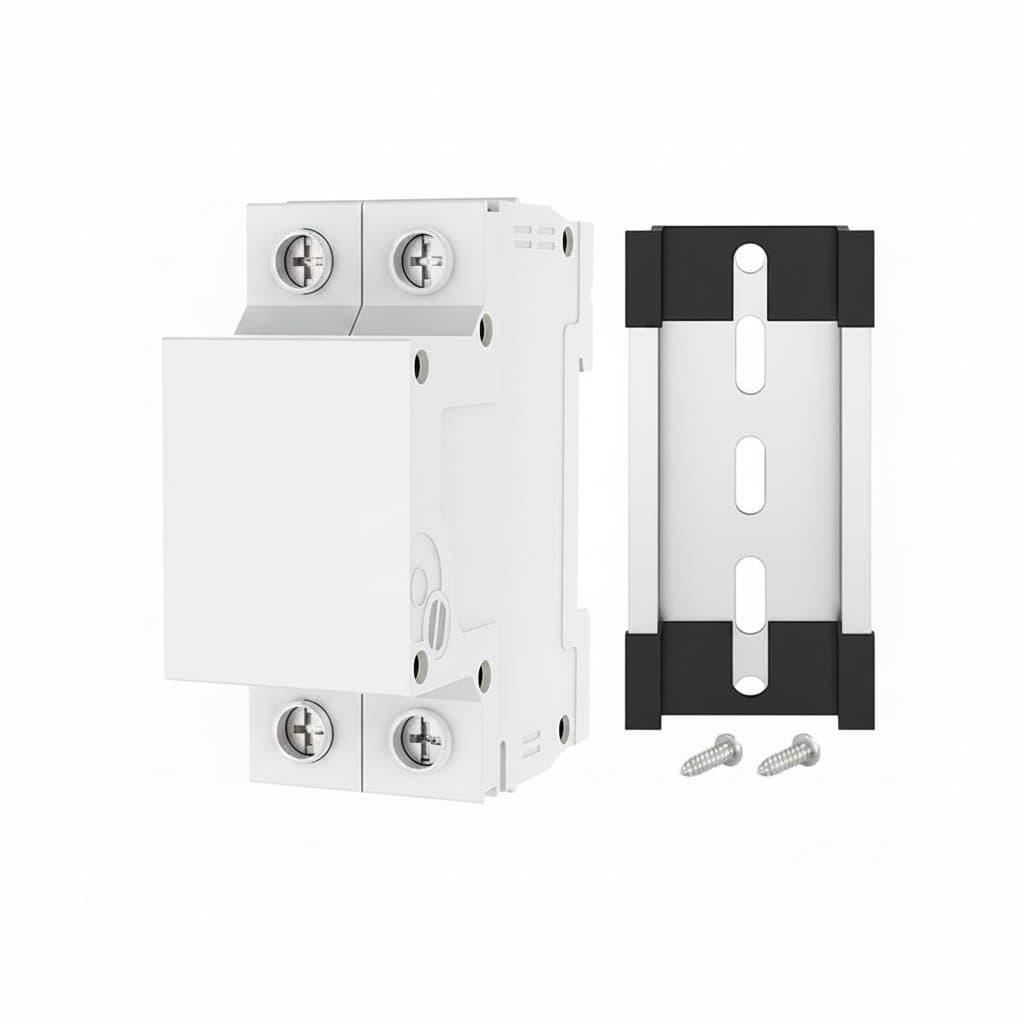 CG 2 pole DC miniature circuit breaker for solar and industrial use, rated 10A to 63A at 1000V, with thermal magnetic trip and DIN rail mount.