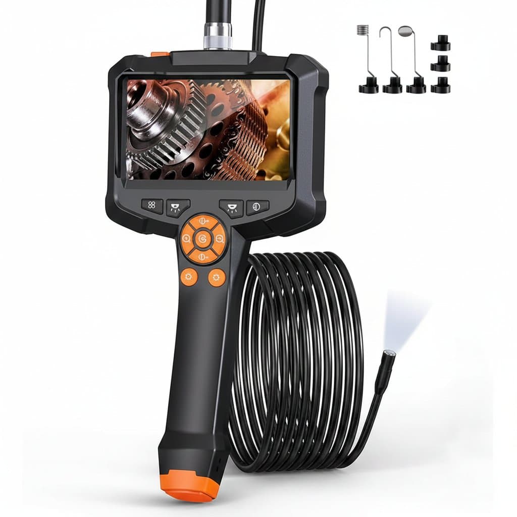 Industrial Endoscope Camera | 4.3-inch Screen | Inspection Borescope
