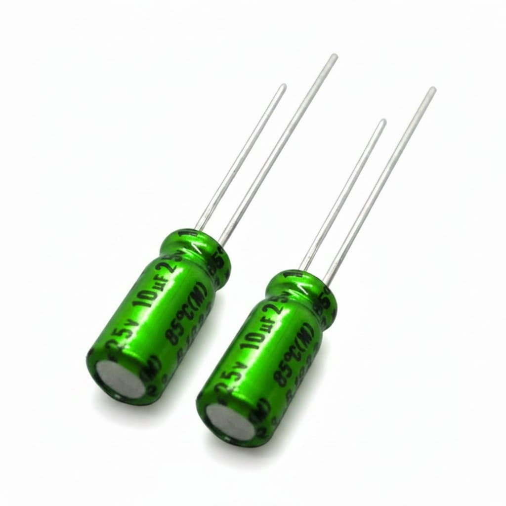 10-pack of CBB81 metallized polypropylene film capacitors rated for 2000V, showing blue casing and 20mm lead pitch.