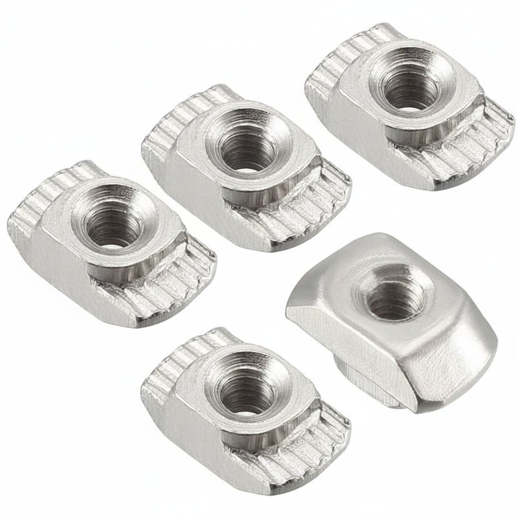 Profile Sliding T-Nuts | M3-M8 Hammer Head | 3D Printer & EU Slot Fasteners - Image 1