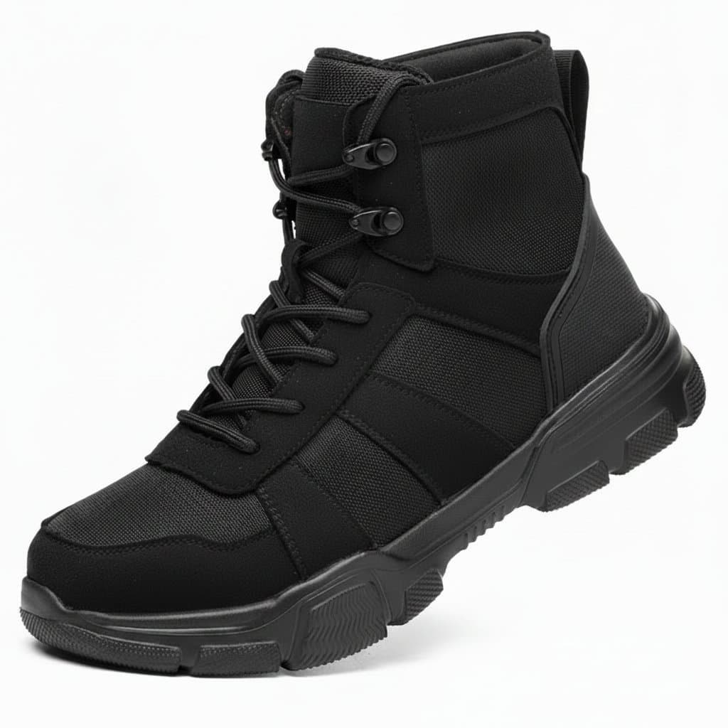 Toe Work Boots | Lightweight & Breathable | Anti-Puncture Safety Shoes for Men - Image 1