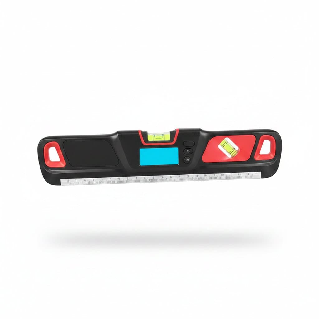 Digital Spirit Level Inclinometer | Magnetic Base & LED Display | Horizontal Ruler