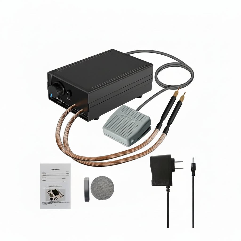 Spot Welder Kit for 18650 Battery Packs | 8000W Portable Welding Pen | 0.15mm Nickel Strip