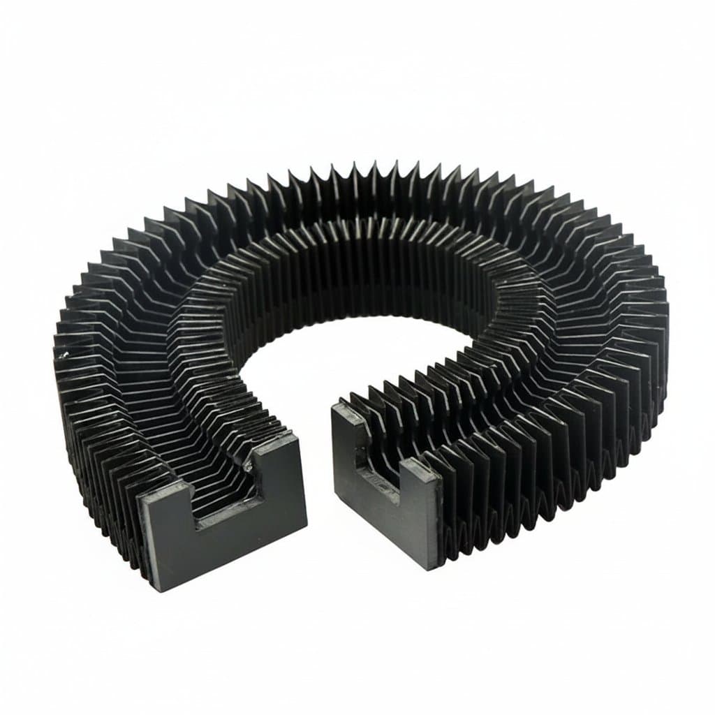 CNC Machine Bellows Cover | HGR20 Linear Guide Rail Dust Protection | Industrial-Grade Shield - Image 1