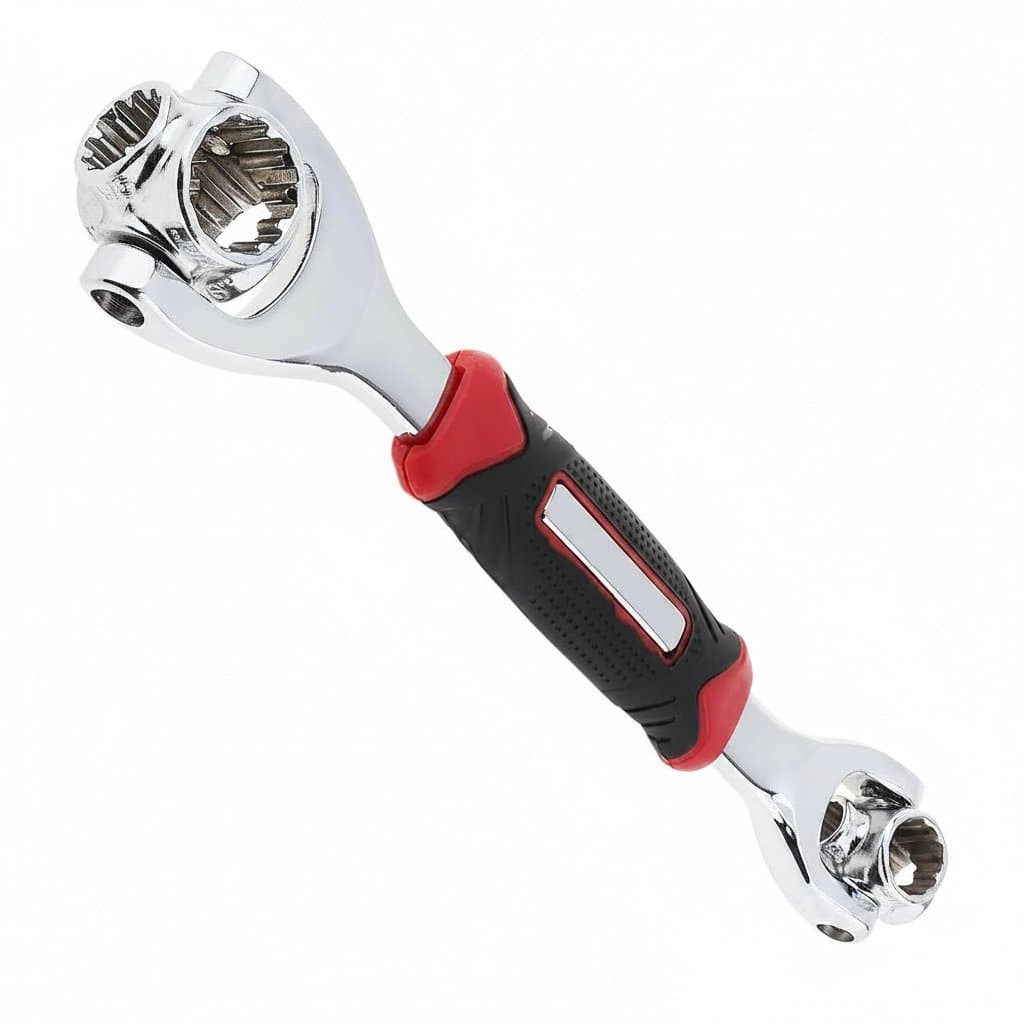 Universal Wrench 48 in 1 Socket Wrench with 360 Degree Rotating Head Spanner Tool for Home Bicycle Car Repair - Image 1