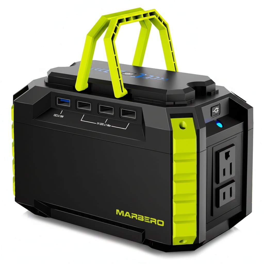 Power Station | 150Wh Solar-Ready Generator | AC Outlet & USB Ports for Camping & Emergency Backup