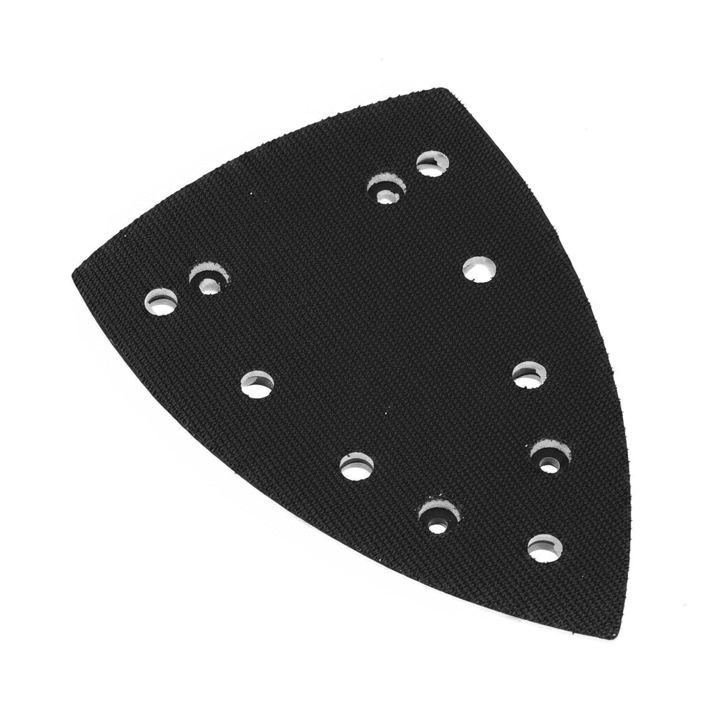 Sanding Pad Kit | Triangle Backing Plates for Orbital Sanders | Abrasive Tool Accessory - Image 1