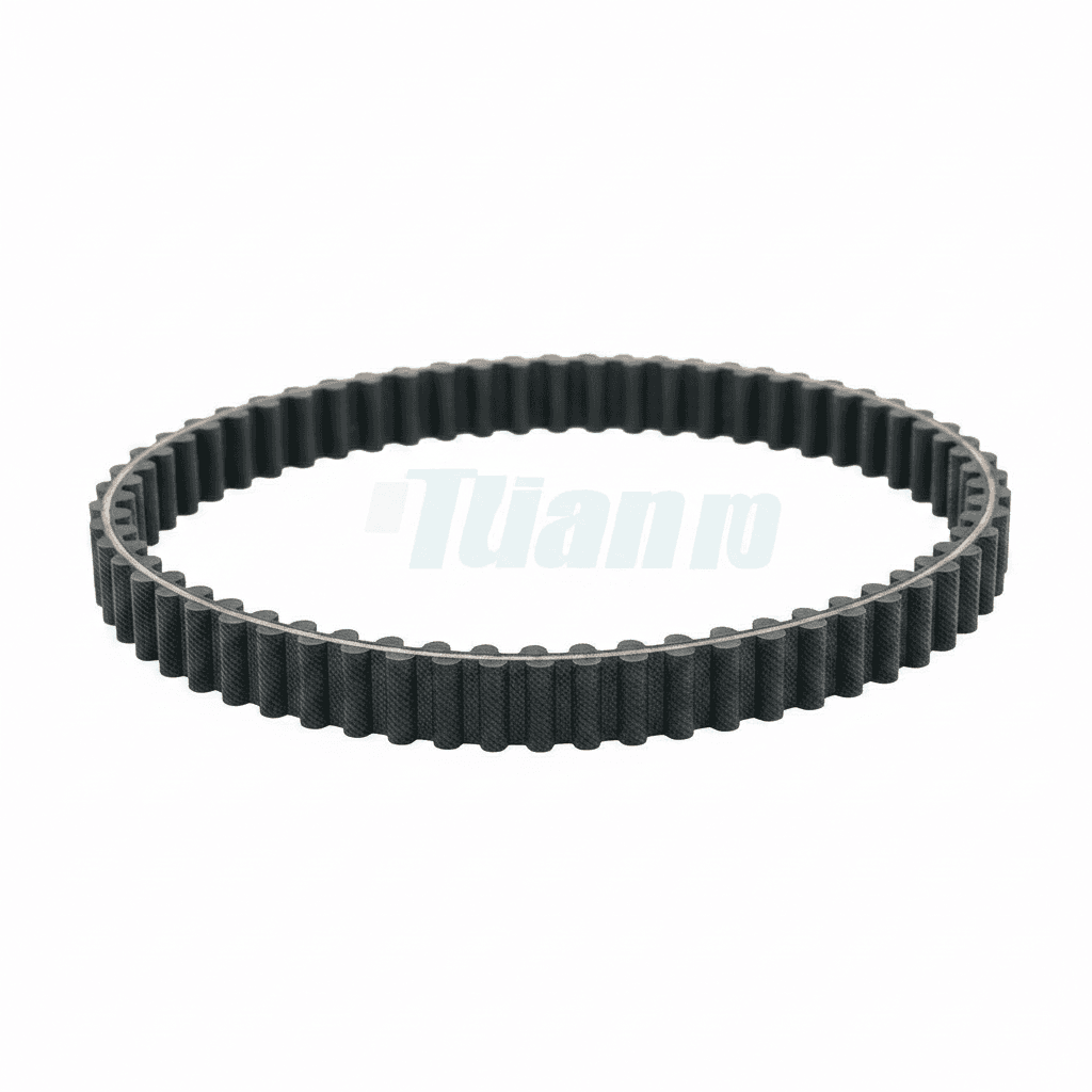 HTD 8M Timing Belt, a single black belt with teeth.