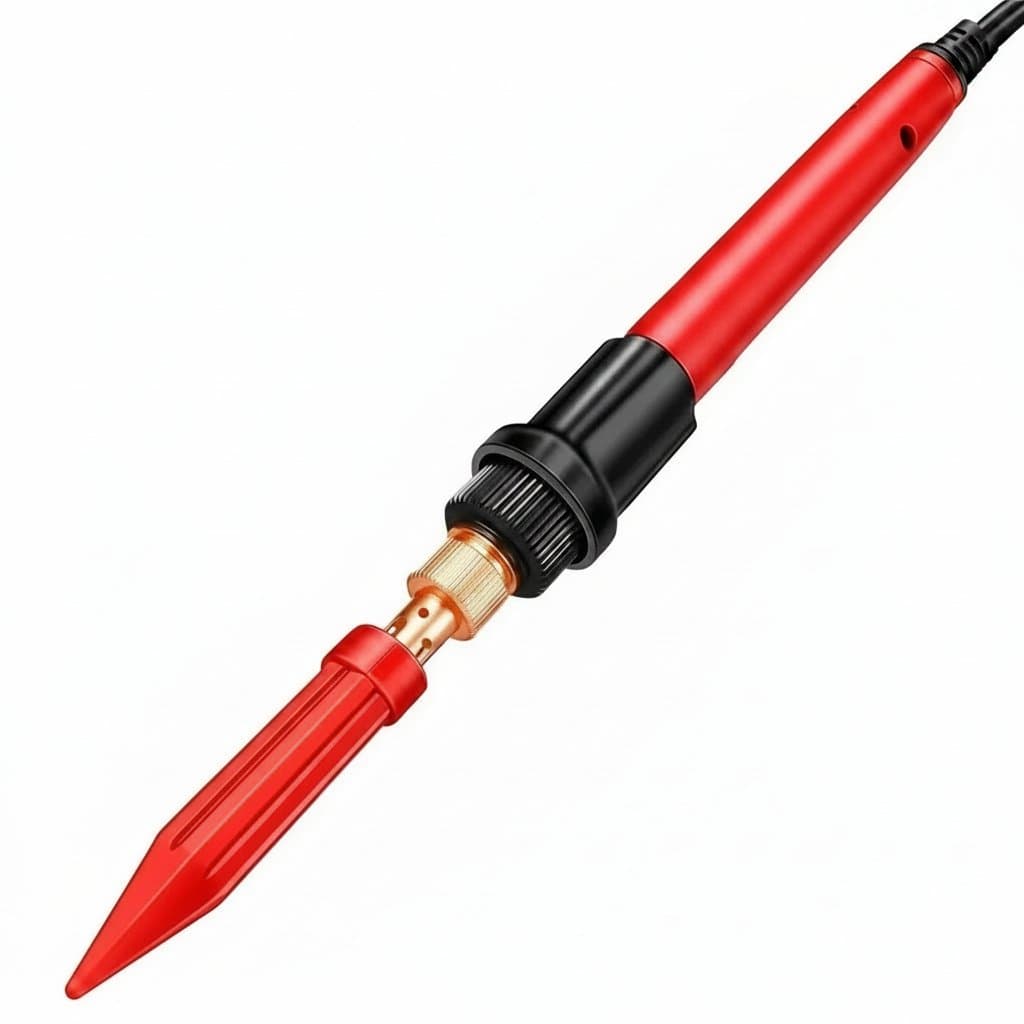 60W Adjustable Soldering Iron, a complete unit.