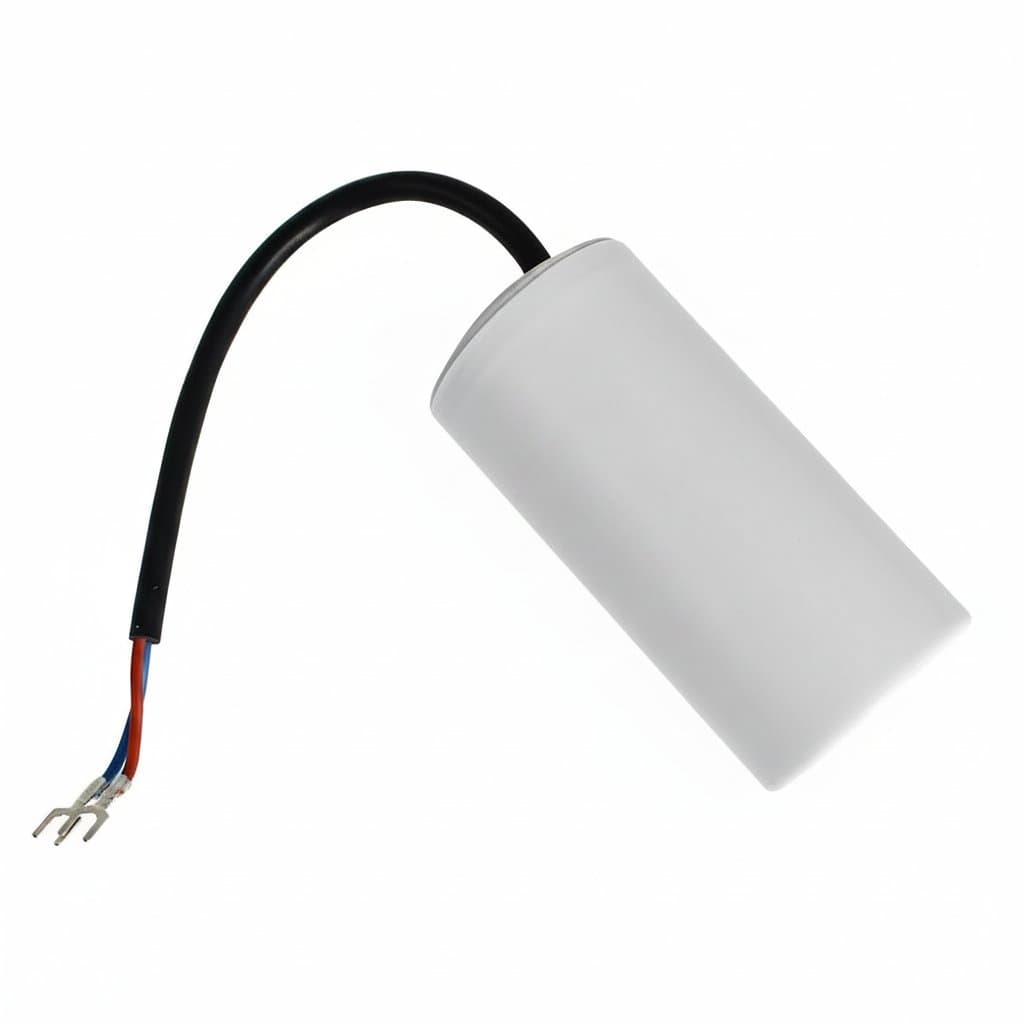 CBB60 450V motor run capacitor for air pump machines, available in 4UF to 20UF capacitance values with 5% tolerance.