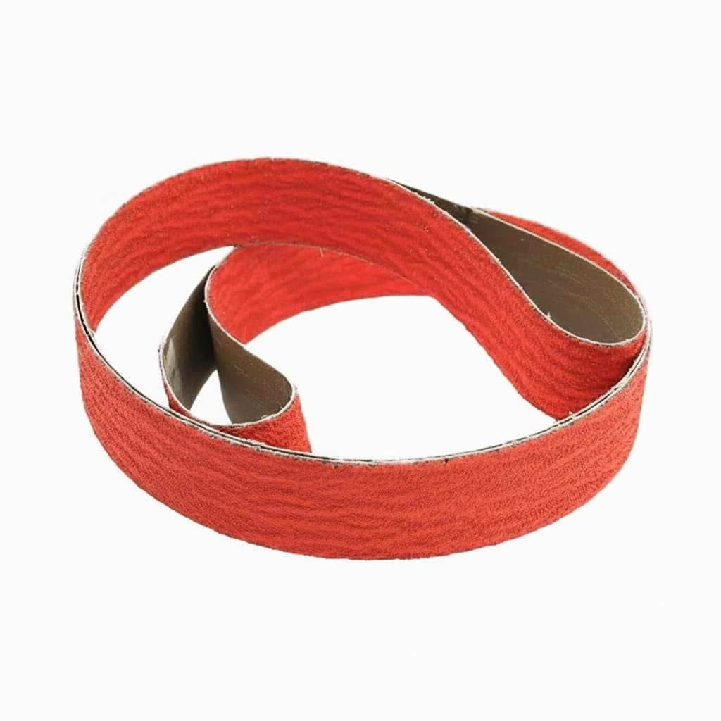 Ceramic Sanding Belts, a single belt.