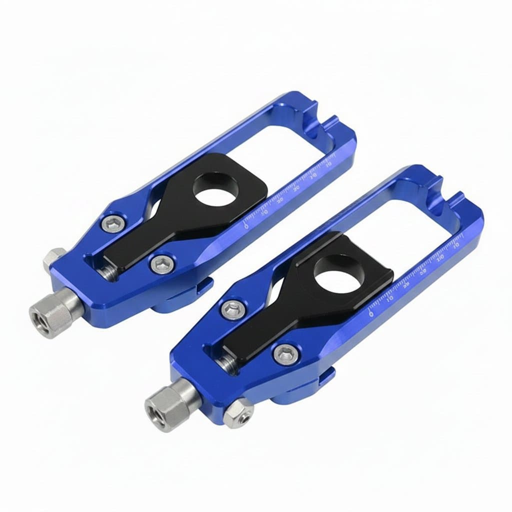 Waase motorcycle chain adjusters and tensioners for Yamaha MT-09, FZ-09, FJ-09, Tracer 900, XSR900 models from 2013-2020.