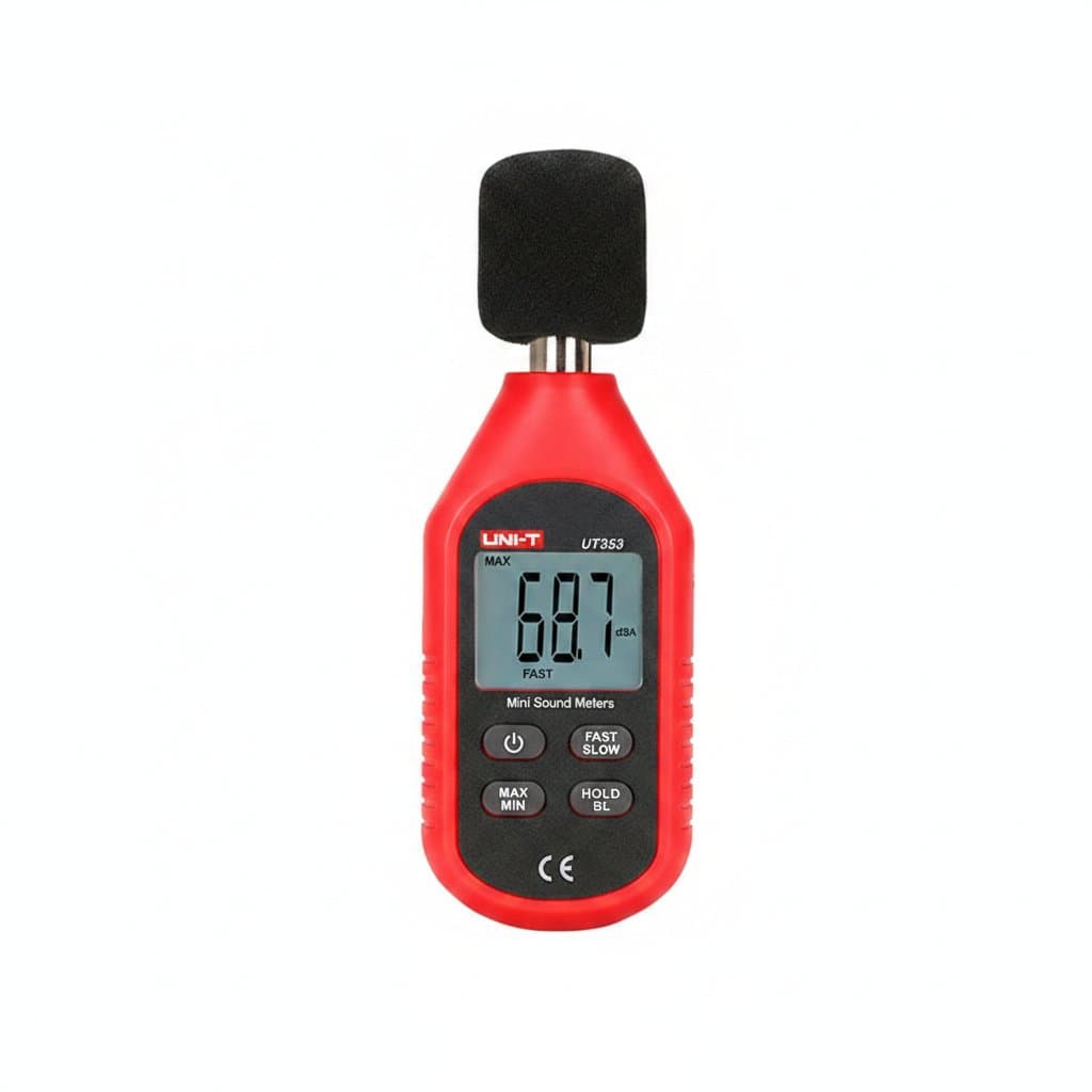Digital Sound Level Meter | 30-130 dB Range | UT353/UT353BT Decibel Meter